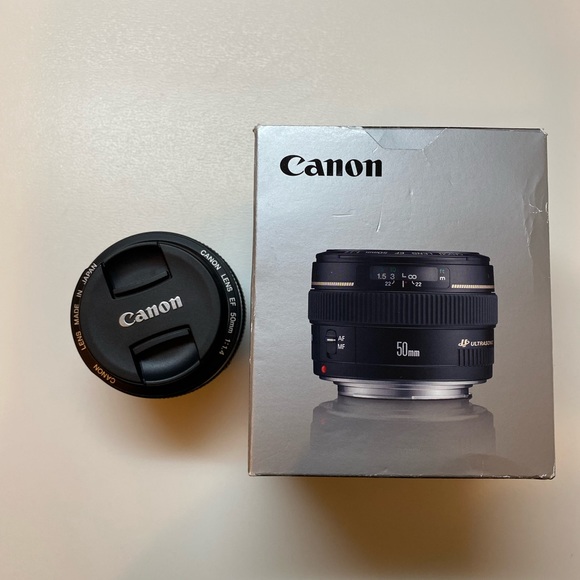 Canon EF 50mm f/1.4 USM Lens
